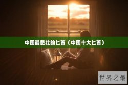 中国最悲壮的匕首（中国十大匕首）