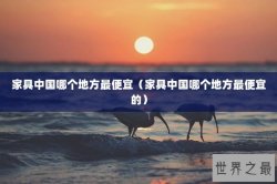 家具中国哪个地方最便宜（家具中国哪个地方最便宜的）
