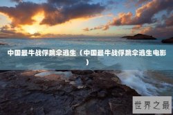 中国最牛战俘跳伞逃生（中国最牛战俘跳伞逃生电影）