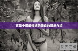 它是中国最传统的美食的简单介绍