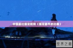 中国最红国足视频（国足最牛的比赛）