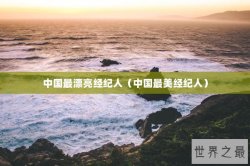 中国最漂亮经纪人（中国最美经纪人）