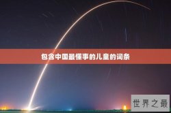 包含中国最懂事的儿童的词条
