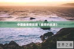 中国最呆萌反派（最萌的反派）