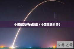 中国最流行的壁纸（中国壁纸排行）