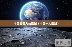 中国最努力的盗贼（中国十大盗贼）