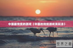 中国最传统的游戏（中国的传统游戏及玩法）