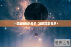 中国最值钱的专家（最资深的专家）
