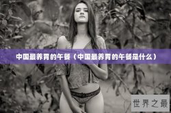 中国最养胃的午餐（中国最养胃的午餐是什么）