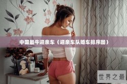 中国最牛迎亲车（迎亲车队婚车排序图）