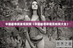 中国最奇葩建筑视频（中国最奇葩建筑视频大全）