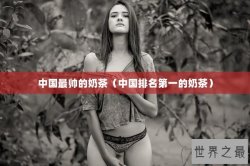 中国最帅的奶茶（中国排名第一的奶茶）