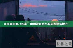 中国最丰盛小吃街（中国著名的小吃街在哪些地方）