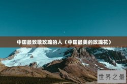 中国最致敬玫瑰的人（中国最美的玫瑰花）