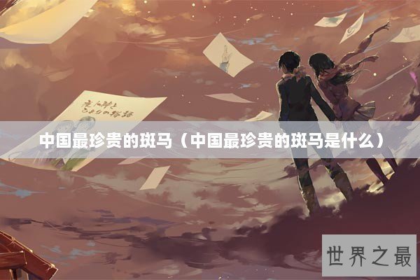 中国最珍贵的斑马（中国最珍贵的斑马是什么）