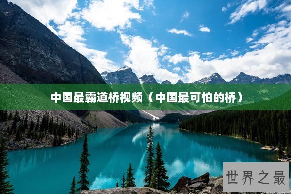 中国最霸道桥视频(中国最可怕的桥) 中国最霸道桥视频(中国最可怕的桥)
