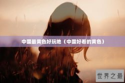 中国最黄色好玩地（中国好看的黄色）