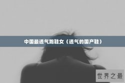 中国最透气跑鞋女（透气的国产鞋）