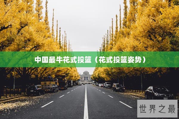 中国最牛花式投篮（花式投篮姿势）