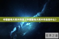 中国最伟大照片作品（中国最伟大照片作品是什么）