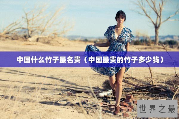 中国什么竹子最名贵（中国最贵的竹子多少钱）