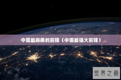中国最完美的前锋（中国最强大前锋）