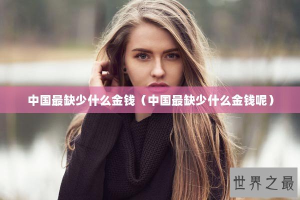 中国最缺少什么金钱（中国最缺少什么金钱呢）