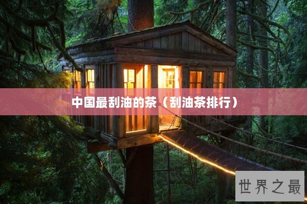 中国最刮油的茶（刮油茶排行）
