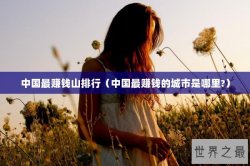 中国最赚钱山排行（中国最赚钱的城市是哪里?）