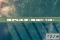 中国哪个机场最出名（中国最好的十个机场）