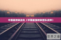 中国最神秘战车（中国最强神秘部队战神）