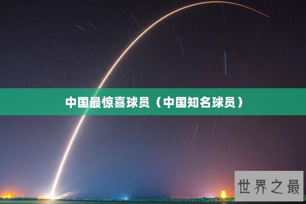 中国最惊喜球员（中国知名球员）