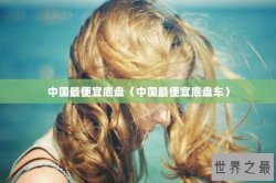 中国最便宜底盘（中国最便宜底盘车）