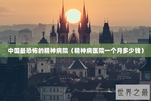 中国最恐怖的精神病院（精神病医院一个月多少钱）