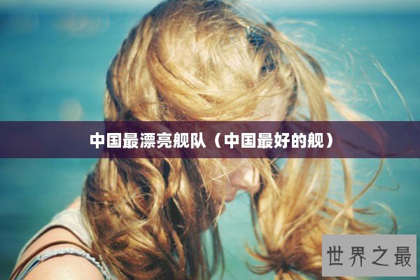 中国最漂亮舰队（中国最好的舰）