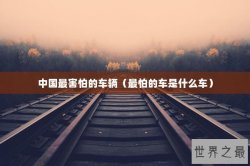 中国最害怕的车辆（最怕的车是什么车）