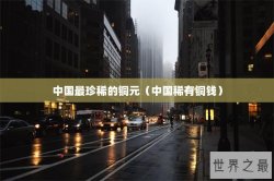 中国最珍稀的铜元（中国稀有铜钱）