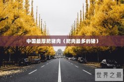 中国最厚肥猪肉（肥肉最多的猪）