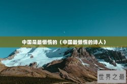 中国是最懒惰的（中国最懒惰的诗人）