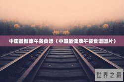 中国最健康午餐食谱（中国最健康午餐食谱图片）