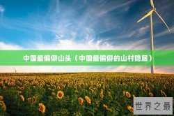 中国最偏僻山头（中国最偏僻的山村隐居）