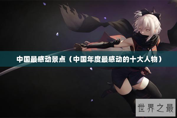 中国最感动景点（中国年度最感动的十大人物）