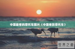 中国最老的摩托车图片（中国老款摩托车）