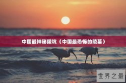 中国最神秘陵坑（中国最恐怖的陵墓）