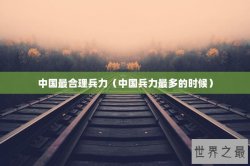 中国最合理兵力（中国兵力最多的时候）