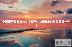 中国国产最安全suv（国产suv最安全的车型是哪一种）