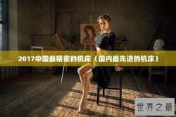2017中国最精密的机床（国内最先进的机床）