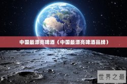 中国最漂亮啤酒（中国最漂亮啤酒品牌）