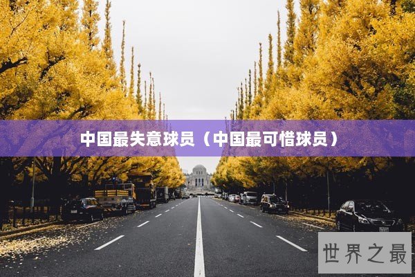 中国最失意球员（中国最可惜球员）