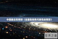 中国最出名烧饼（全国各地有代表性的烧饼）